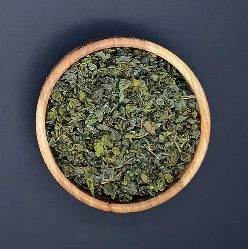 چای سبز ساچمه 100گرم چین سفارشی آی گراش — تصویر ۲