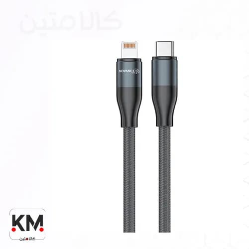 کابل تبدیل USB-C به لایتنینگ ادونس مدل A-C8 طول 1 متر — تصویر ۲