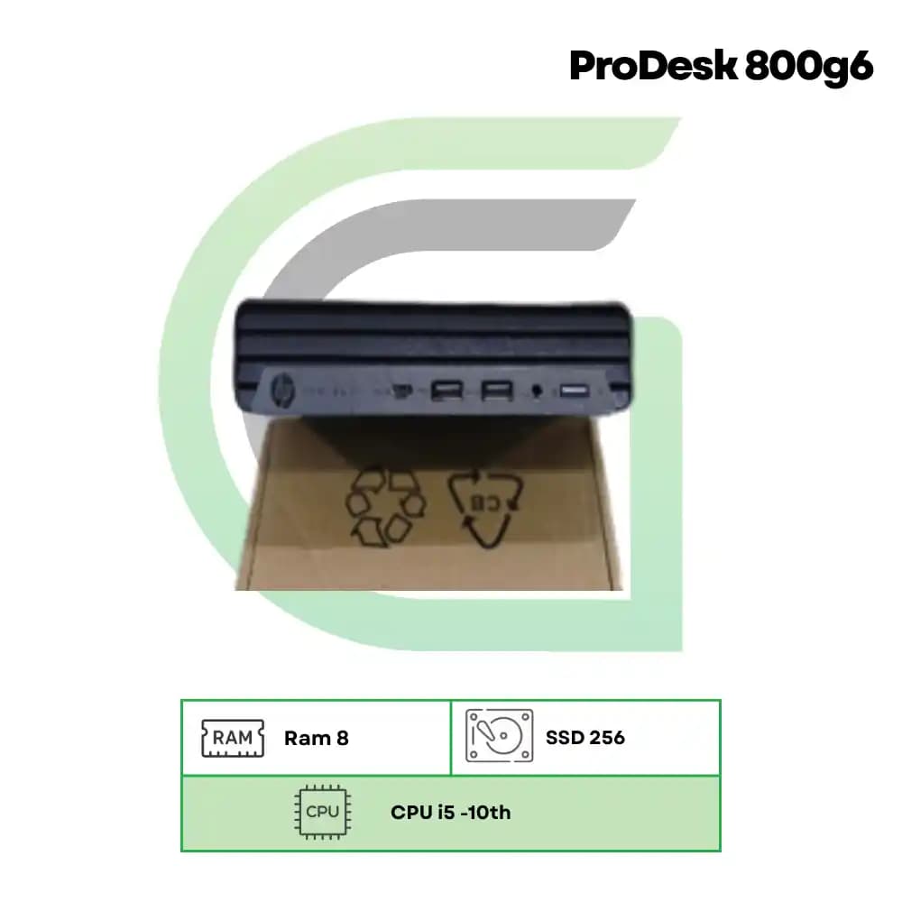 تاینی کیس استوک hp مدل ProDesk 800g6 — تصویر ۲