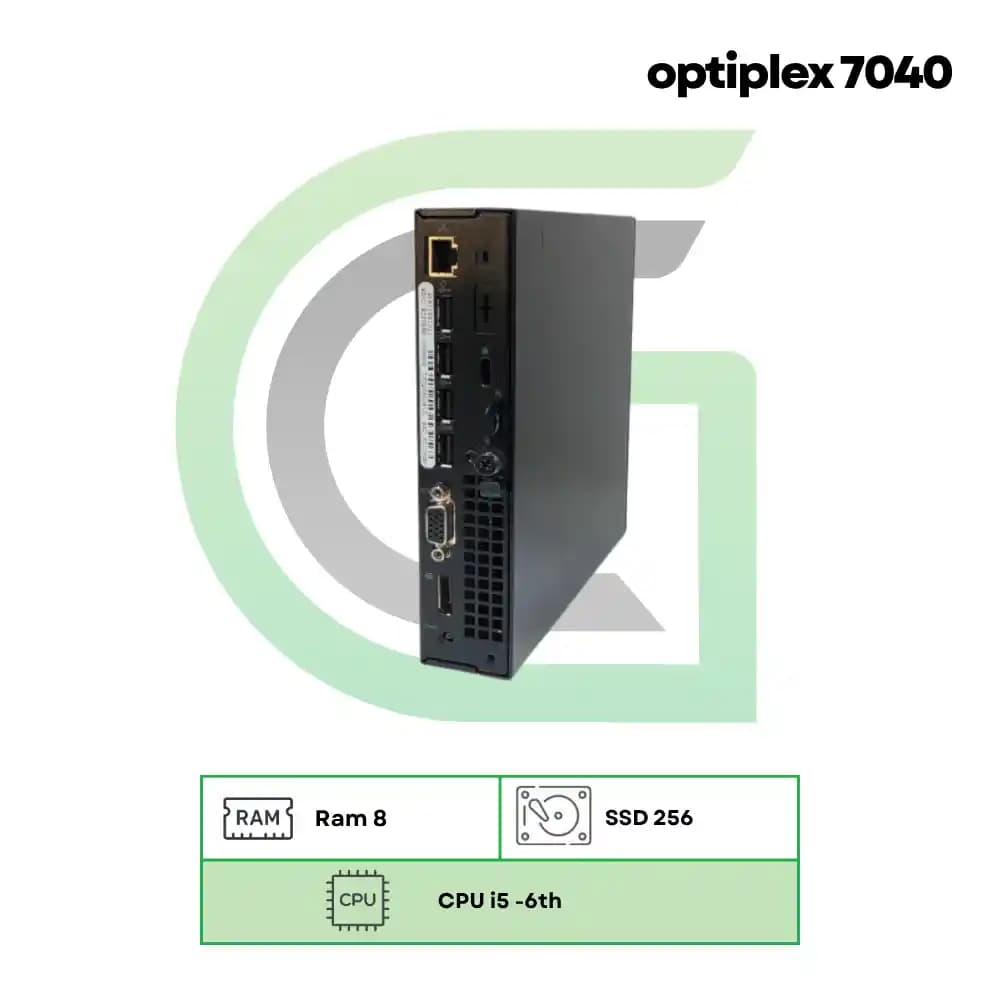 تاینی کیس استوک dell مدل optiplex 7040 — تصویر ۲