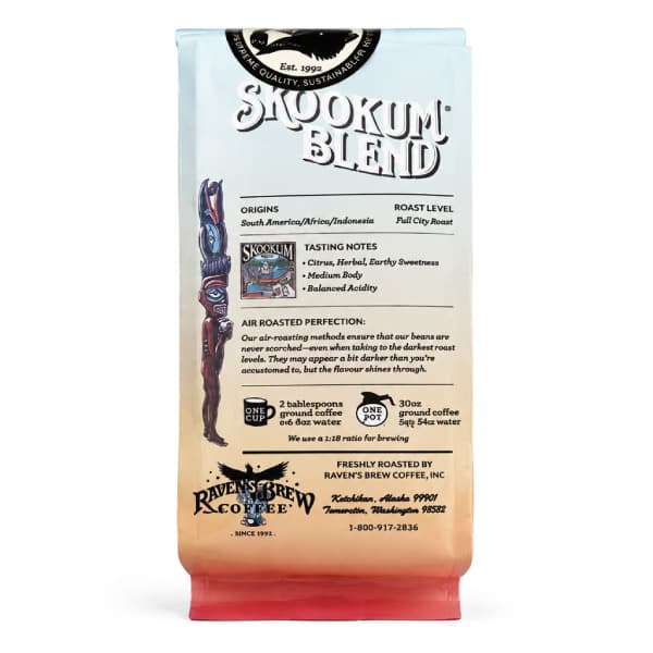 قهوه راونز برو skookum blend (340gr) — تصویر ۲