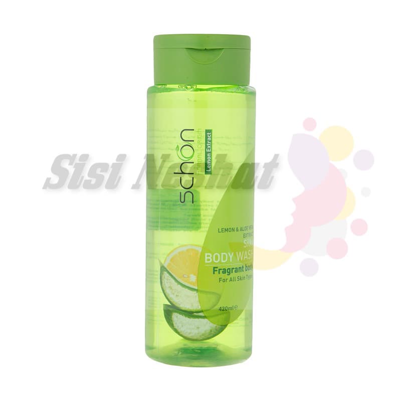 شامپو بدن لیمو و آلوئه ورا شون Aloevera and Lemon Schon