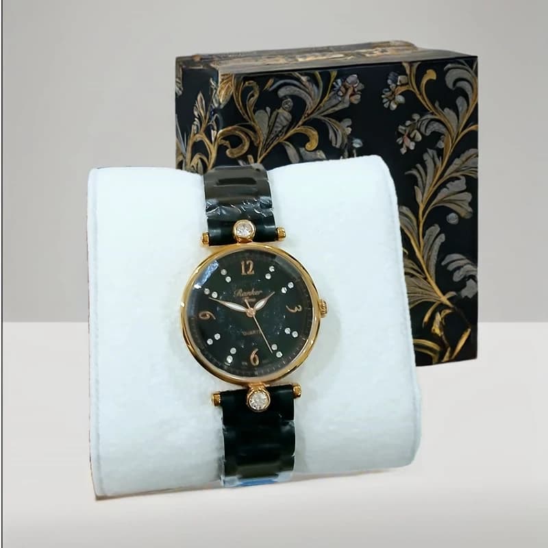 ساعت مچی زنانه Ranker time ژاپن بادستبد استیل کیفیت مدل RK0021L