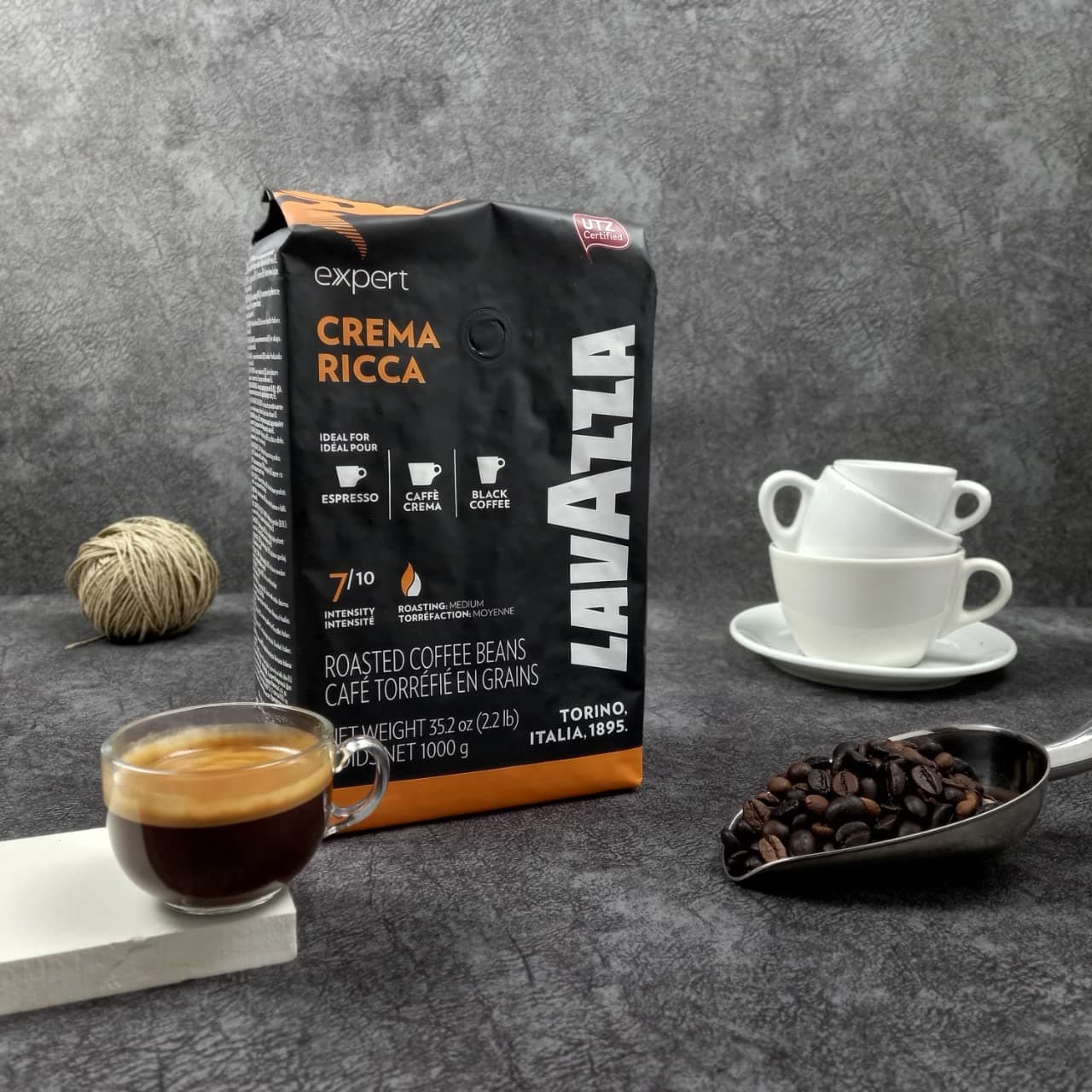 قهوه لاوازا کرما ریکا اکسپرت (Crema Ricca)(1kg) — تصویر ۳