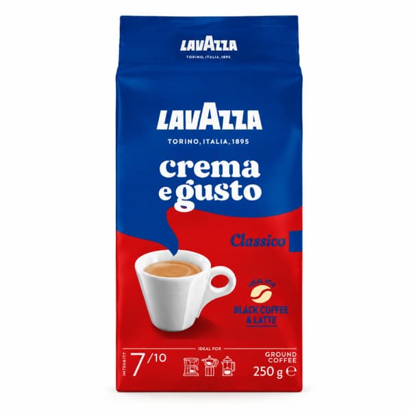 قهوه لاوازا کرمو گوستو 250 گرمی Crema Gusto کلاسیک