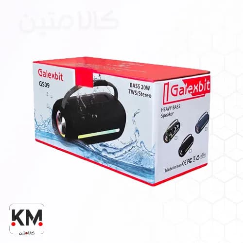 اسپیکر بلوتوثی گلکسبیت مدل GS09 – GALEXBIT — تصویر ۲