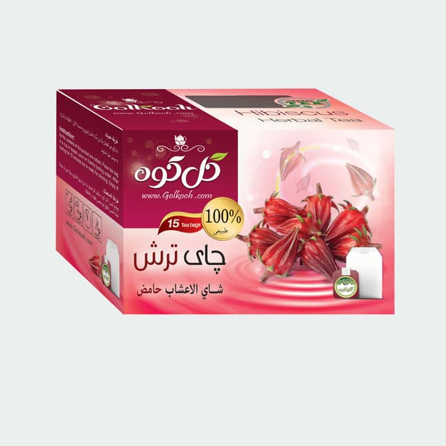 دمنوش چای ترش گل کوه/15عددی