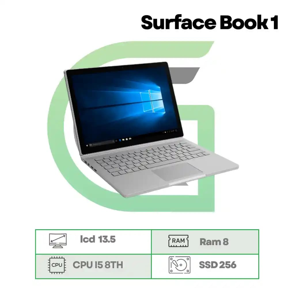 لپ تاپ استوکSurface Book 1
