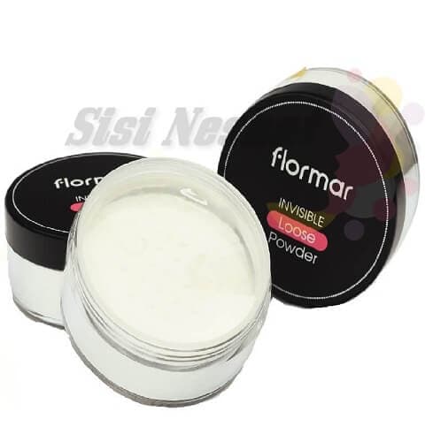 پودر تثبیت کننده آرایش (بی رنگ) اینویزیبل فلورمار FLORMAR