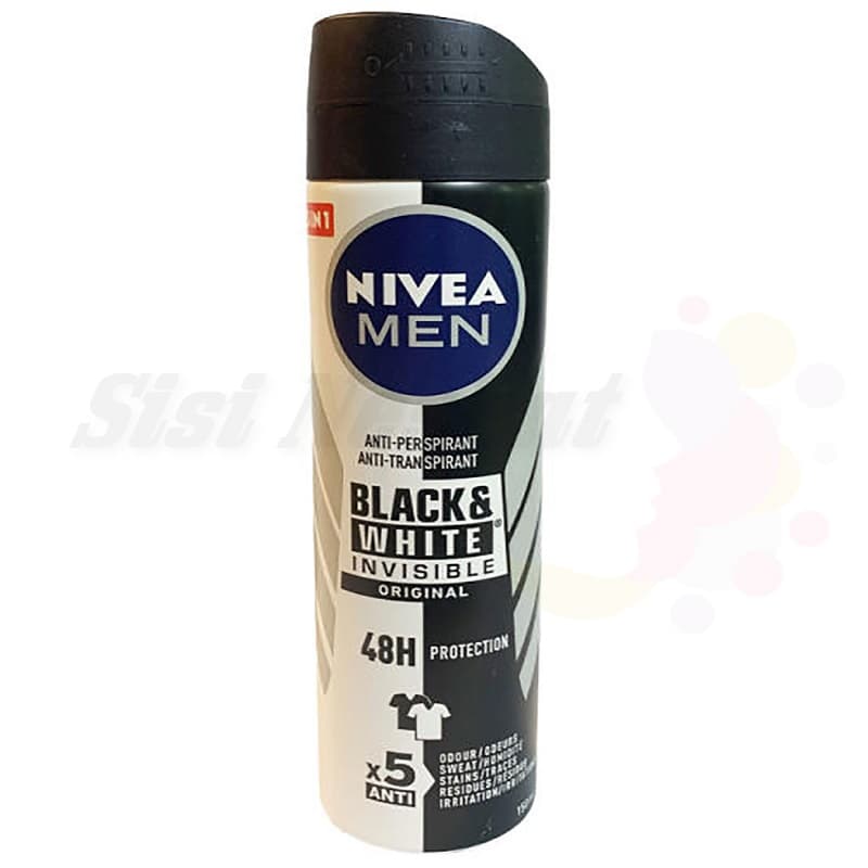 اسپري مردانه اينويزيبل بلک اند وايت نیوآ Nivea Original