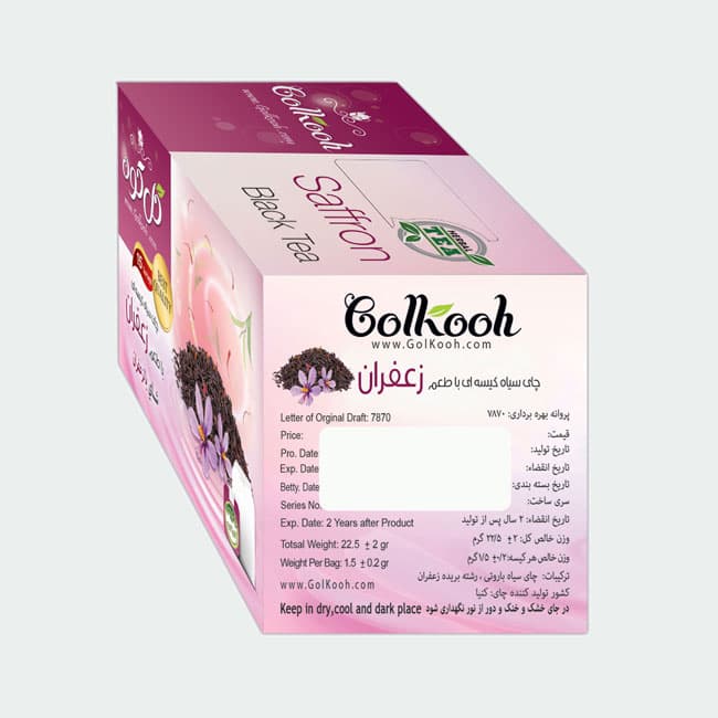چای زعفران گل کوه/15عددی — تصویر ۲