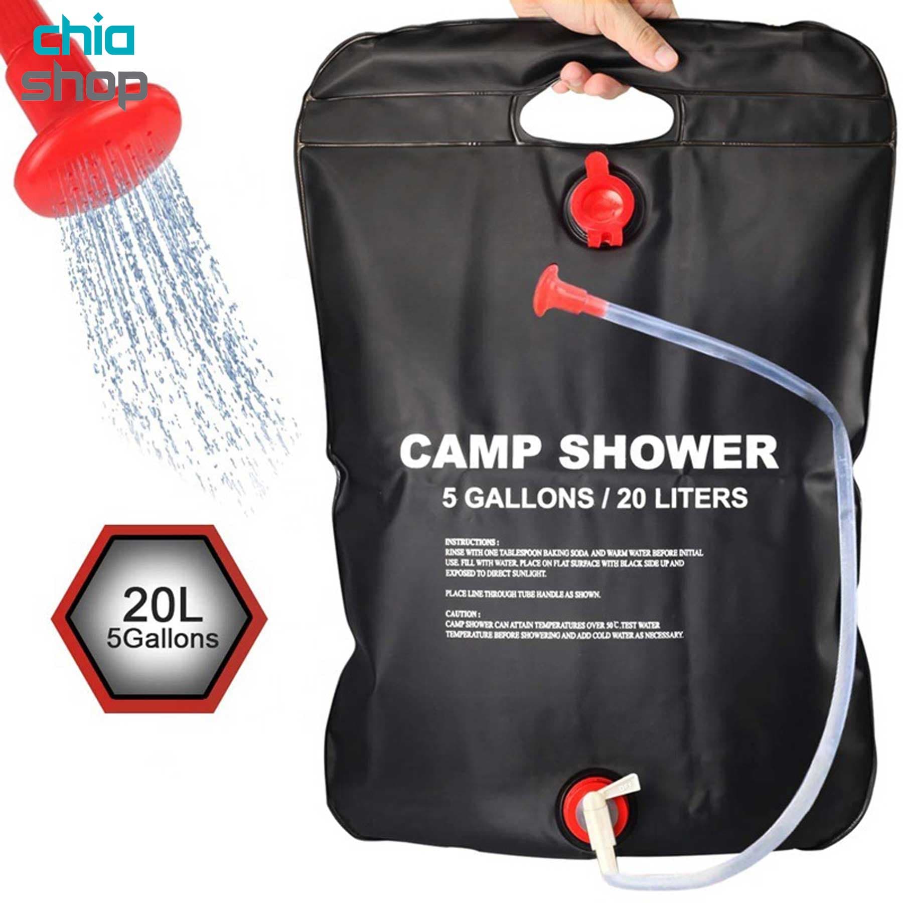 دوش سفری مدل Camp Shower ظرفیت 20 لیتر — تصویر ۱۱