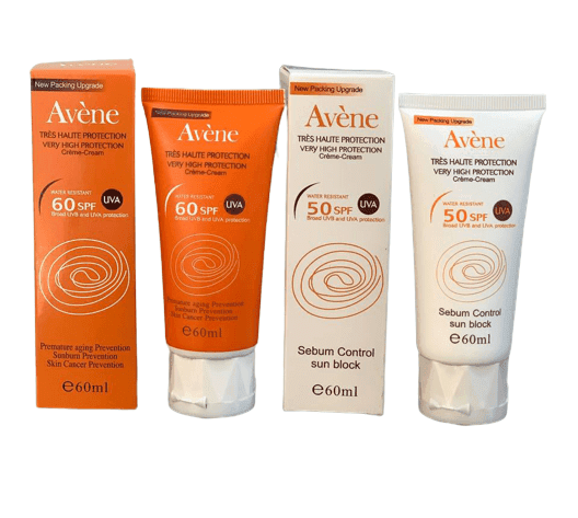 کرم ضد آفتاب اَون رنگی و بدون رنگ SPF 60 حجم 60 میل