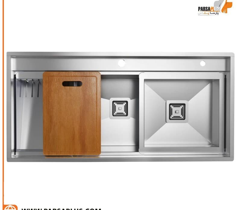 سینک کن مدل BNC 304 -104 شیر آبشاری ضخامت ورق 1
