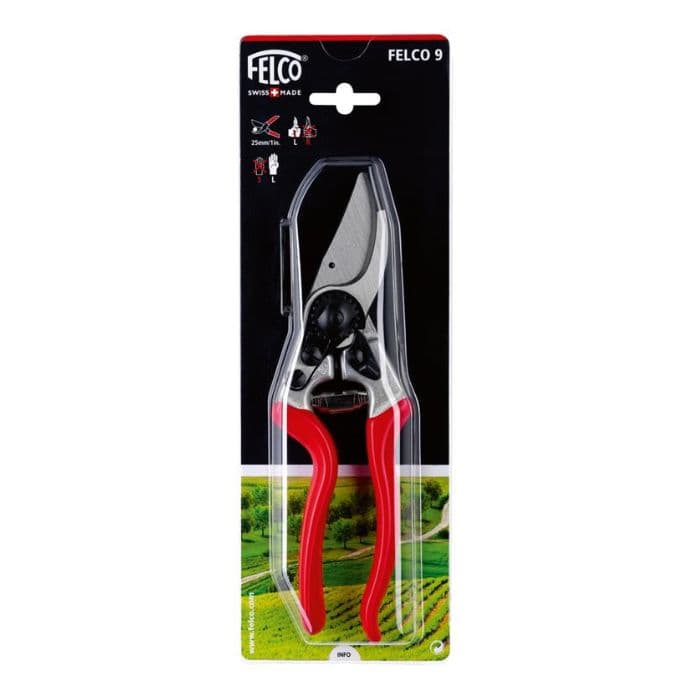 قیچی باغبانی فیلکو FELCO 9 مخصوص چپ دستان اصل سوئیس فلکو — تصویر ۳