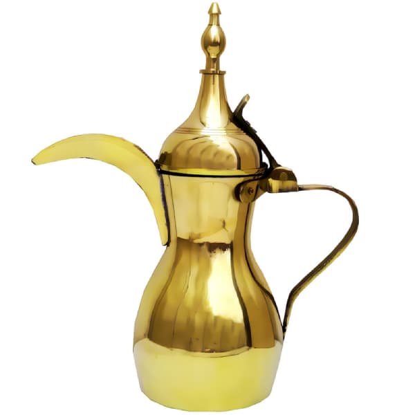 دله قهوه برنجی طلایی