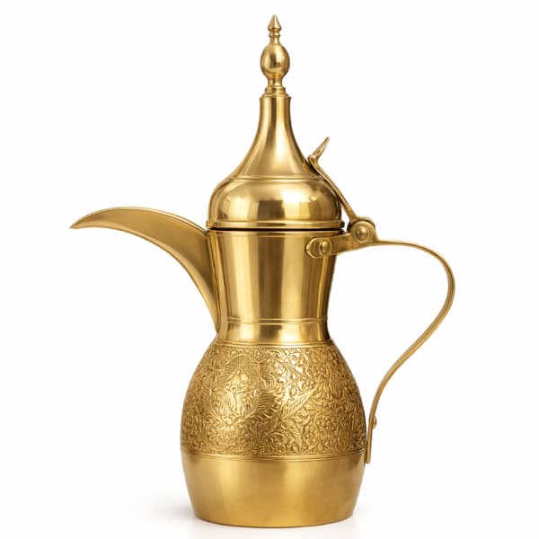 قهوه جوش دله عربی نقش طاووس