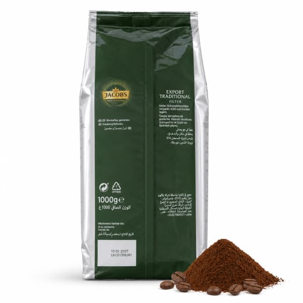 قهوه جاکوبز پروفشنال اکسپورت ترادیشنال(1kg) — تصویر ۲