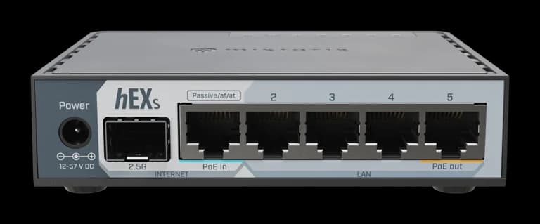 روتر میکروتیک hEX S 2025 مدل E60iUGS