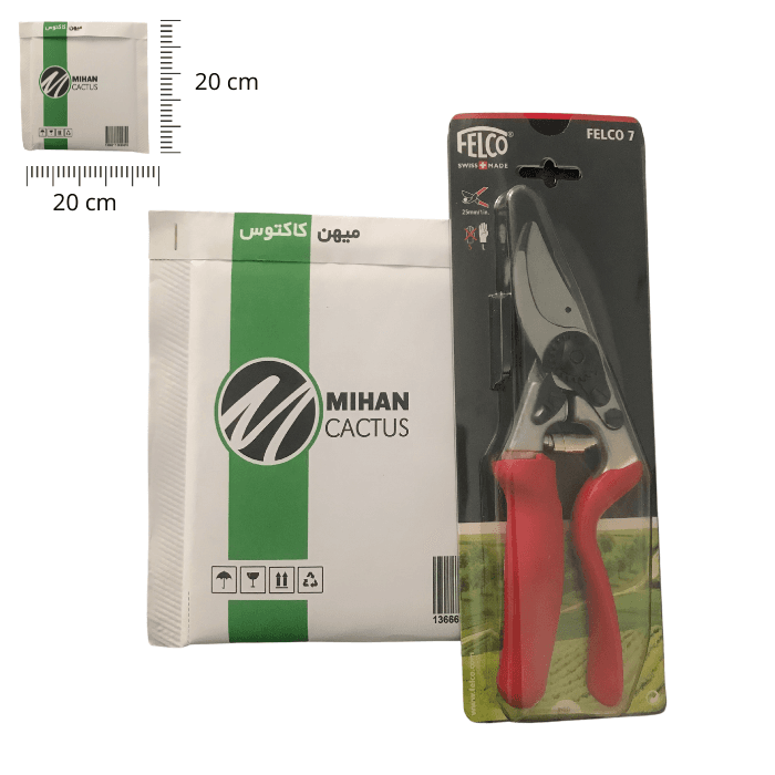 قیچی باغبانی فلکو FELCO 7 دسته چرخان اصل سوئیس فیلکو هفت — تصویر ۲