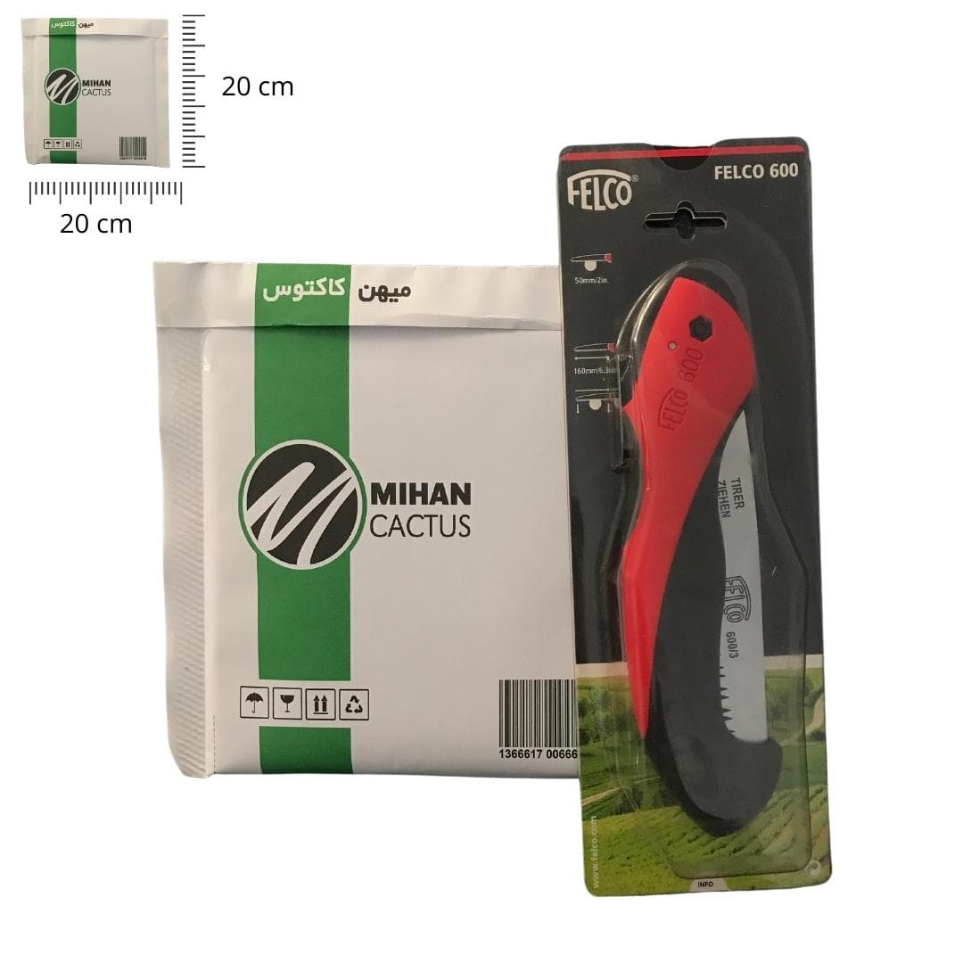 اره باغبانی و کمپینگ فلکو ۶۰۰ تاشو سوئیس اره هرس فیلکو FELCO 600 — تصویر ۲