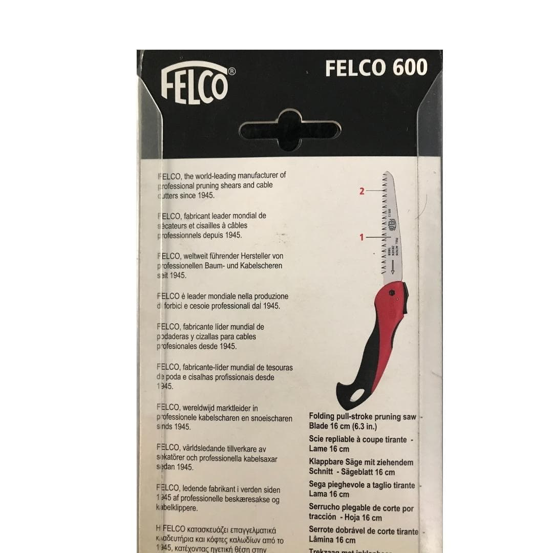 اره باغبانی و کمپینگ فلکو ۶۰۰ تاشو سوئیس اره هرس فیلکو FELCO 600 — تصویر ۶