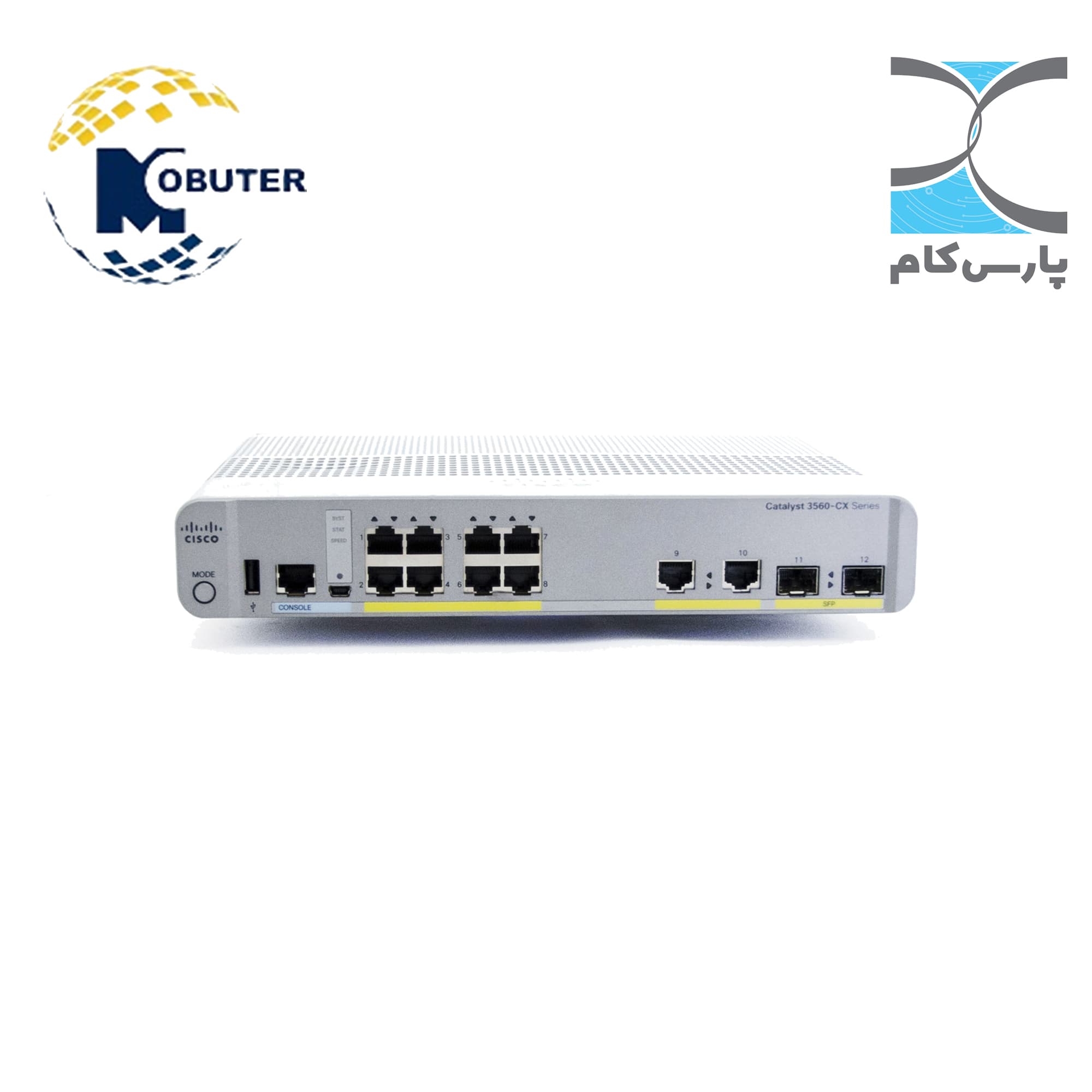 سوئیچ سیسکو WS-C3560CX-8TC-S
