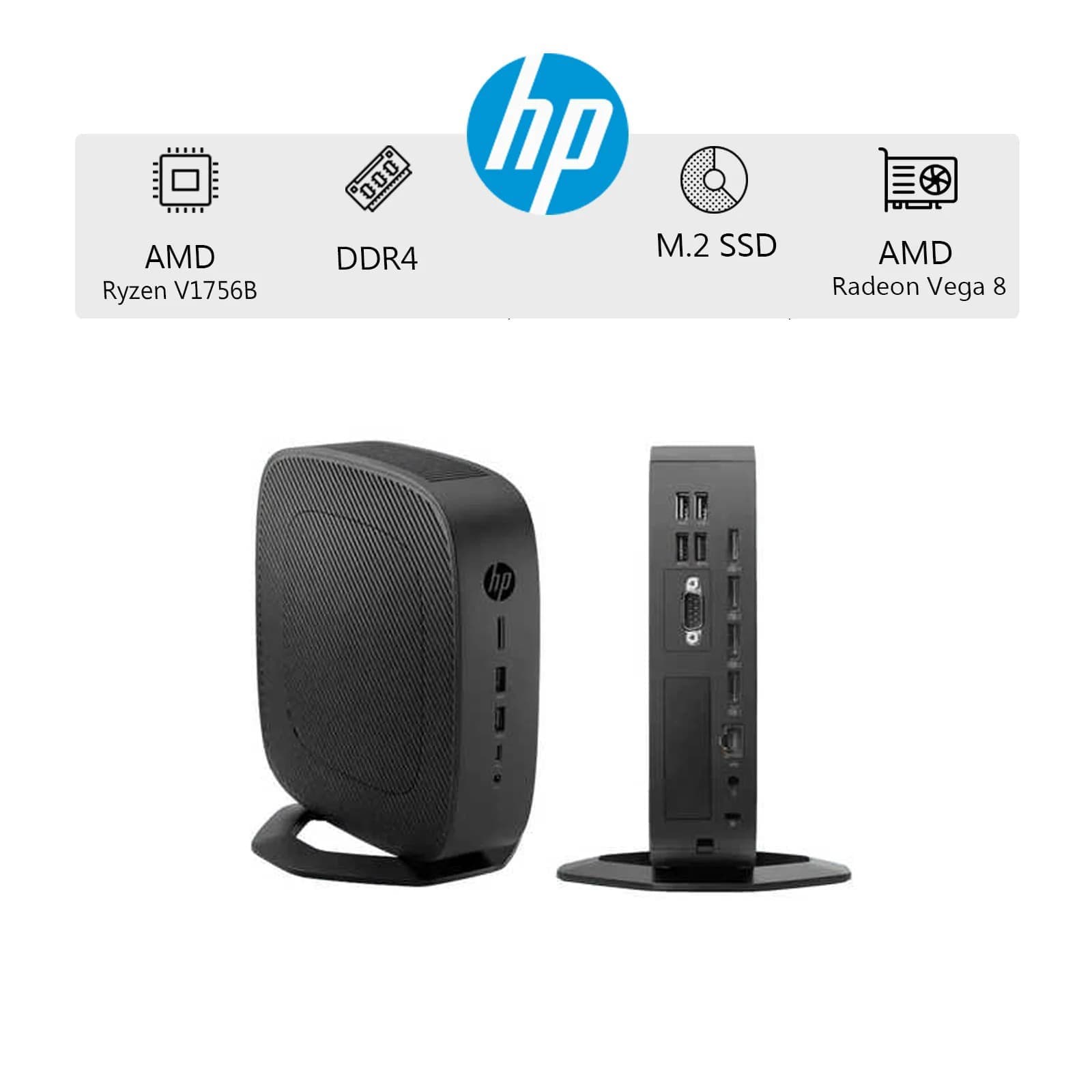 تین کلاینت HP T740-S/ 8G/ 256G — تصویر ۳