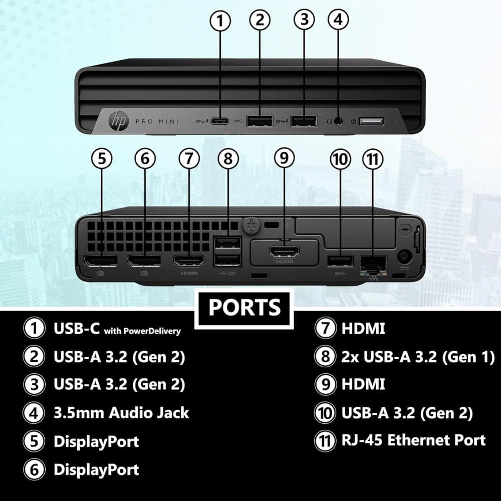 HP 800 G9 MINI CI7 — تصویر ۳