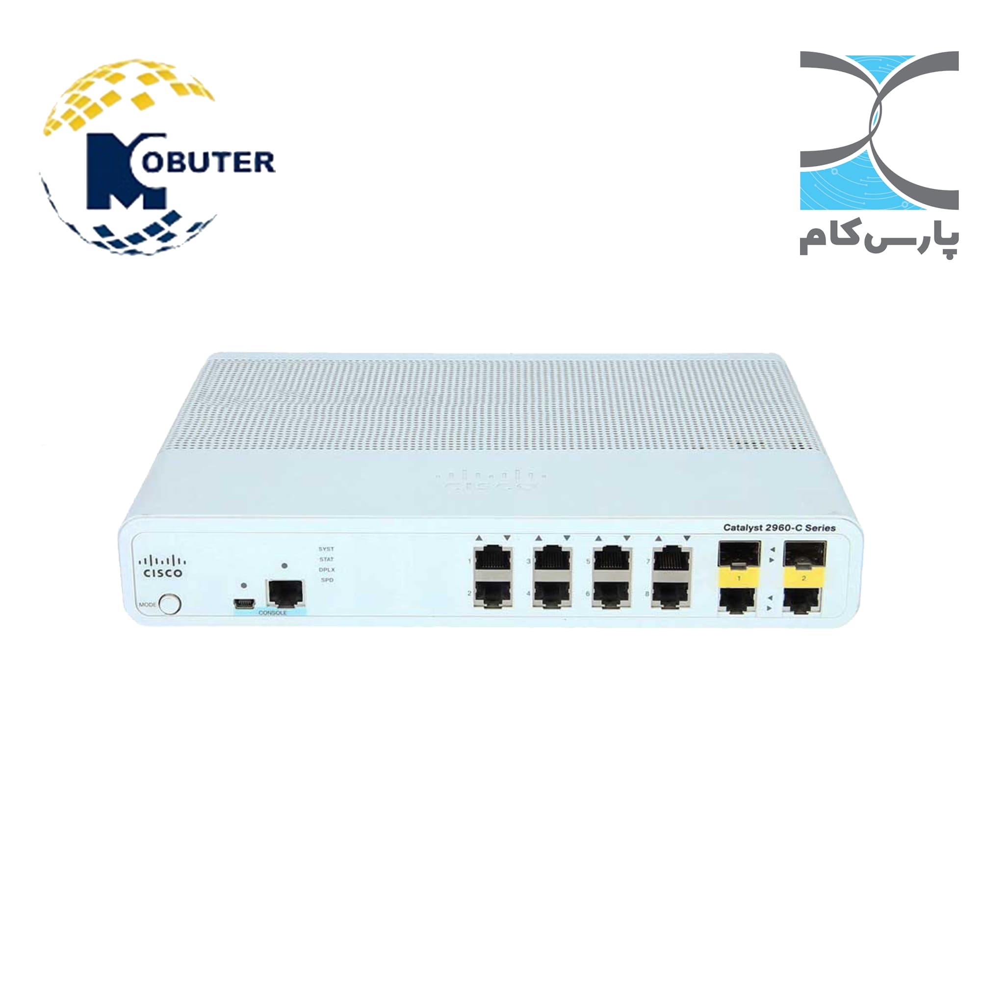 سوئیچ سیسکو WS-C2960C-8PC-L