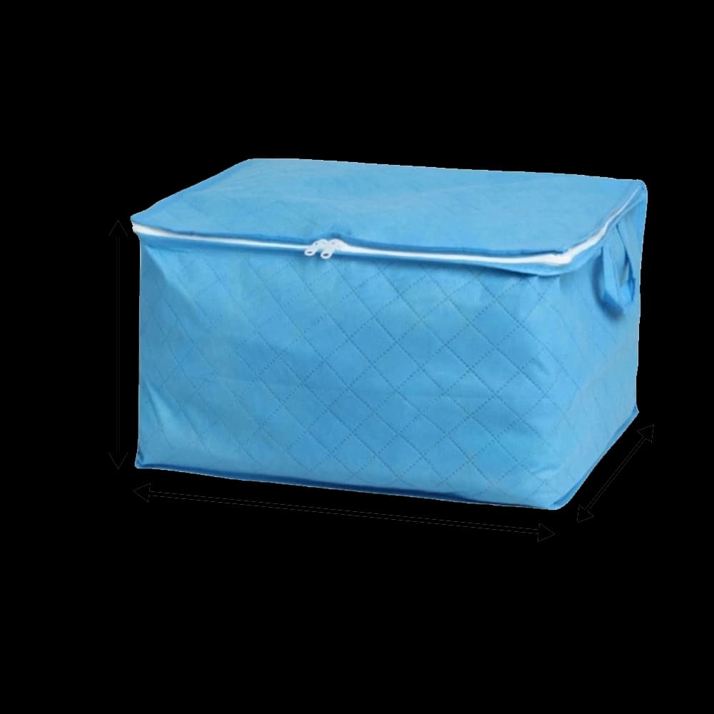 بقچه لباس زیپ دار پارچه ای سایز یک (۳6×۴۰×۴۵)