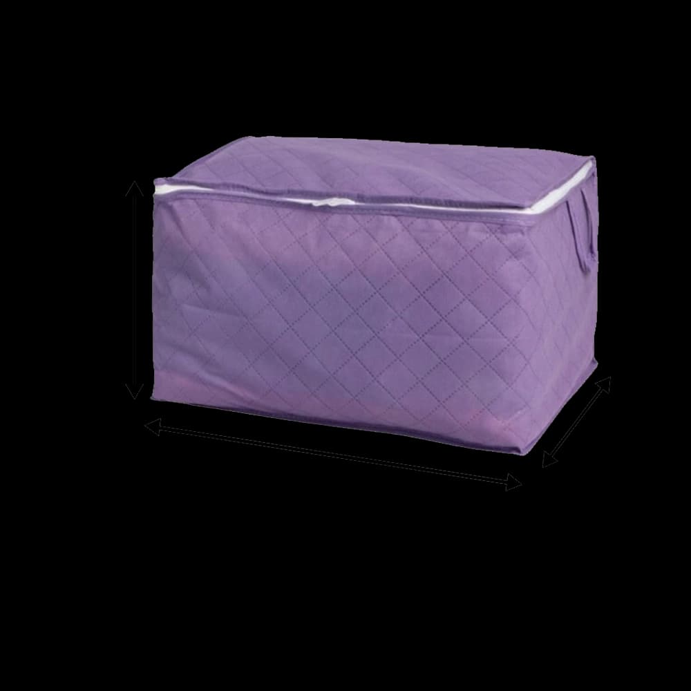 بقچه لباس زیپ دار پارچه ای سایز سه (۴6×۴6×۷۵)
