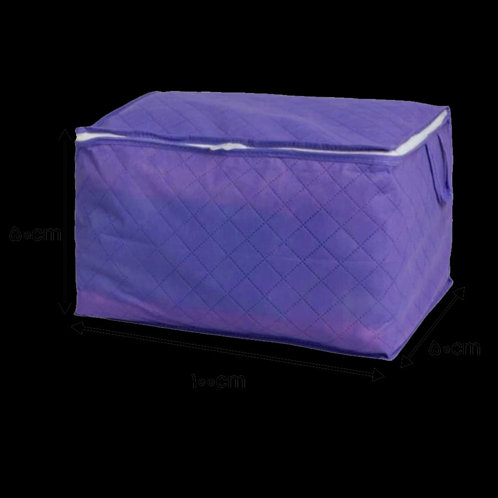 بقچه لباس زیپ دار پارچه ای سایز پنج (۵۰×۵۰×۱۰۰)