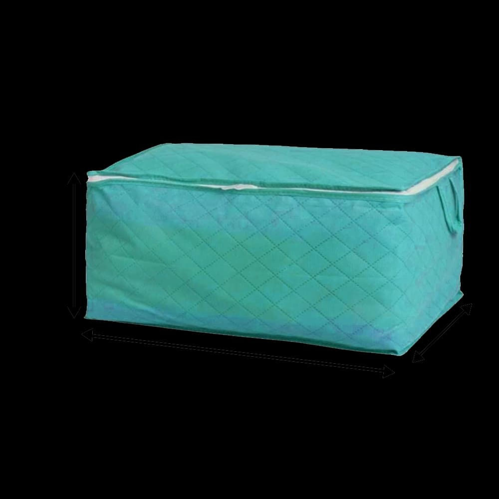 بقچه لباس زیپ دار پارچه ای سایز شش (۵0×۵0×11۰)