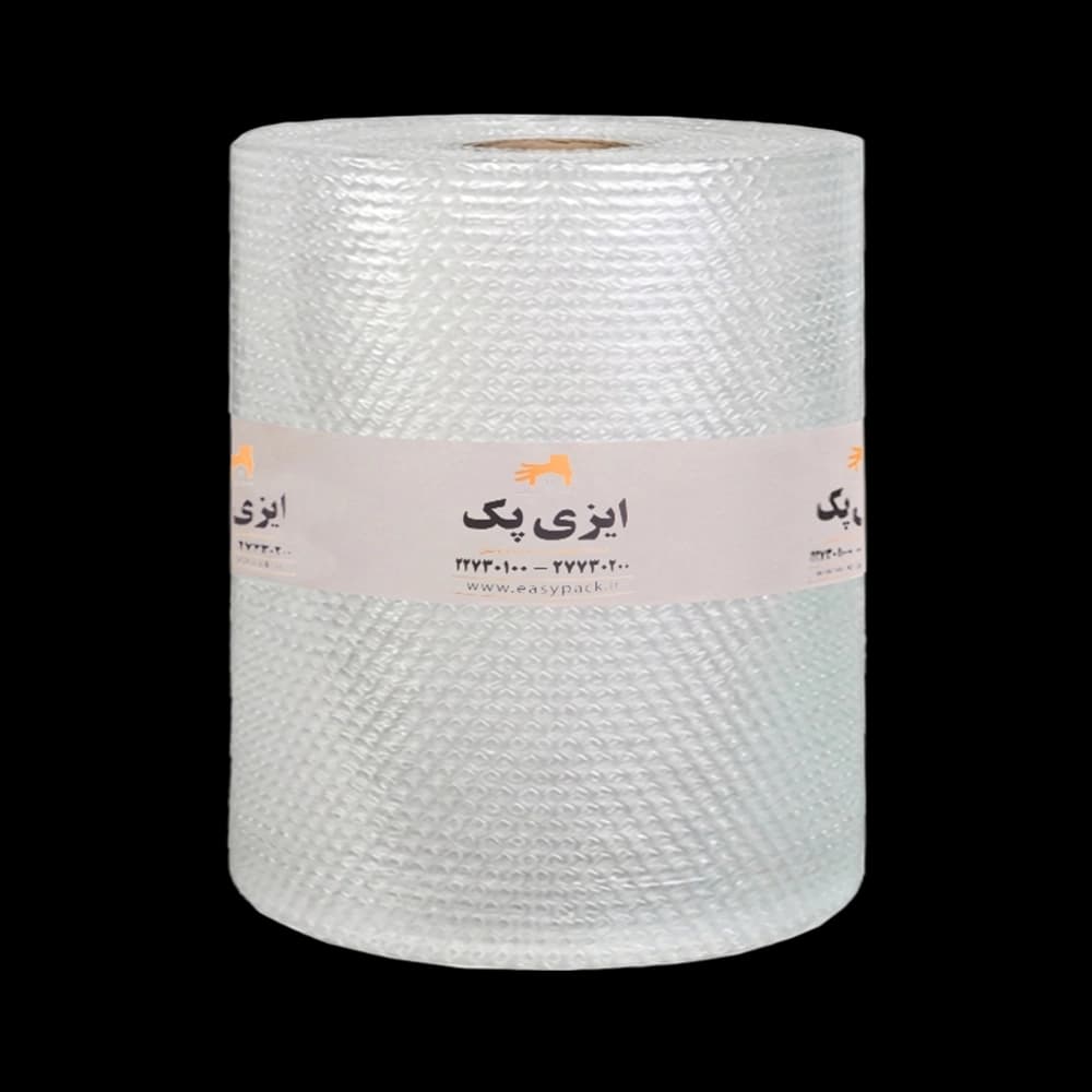 پلاستیک حبابدار ضربه گیر شفاف 100 سانت 80 متری — تصویر ۳