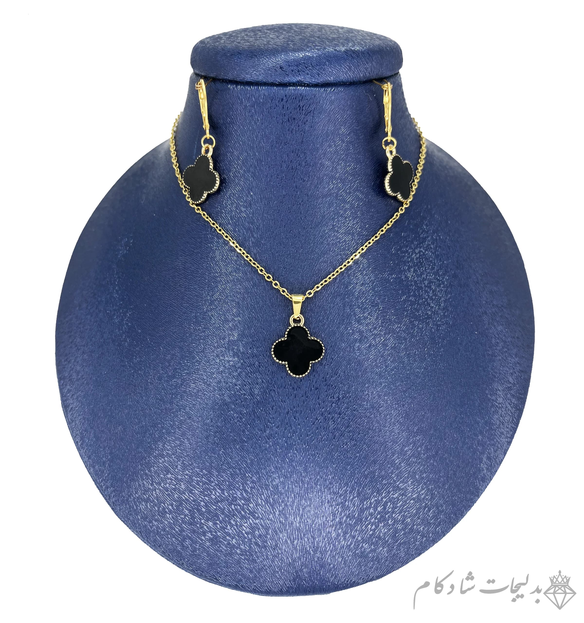 گردنبند و گوشواره طرح ونکلیف