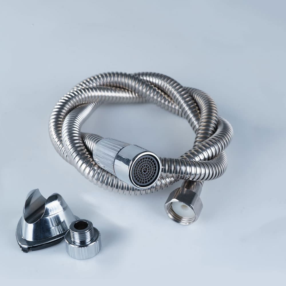 Toilet Hose With ABS Connection and Brass Nut – Polish
