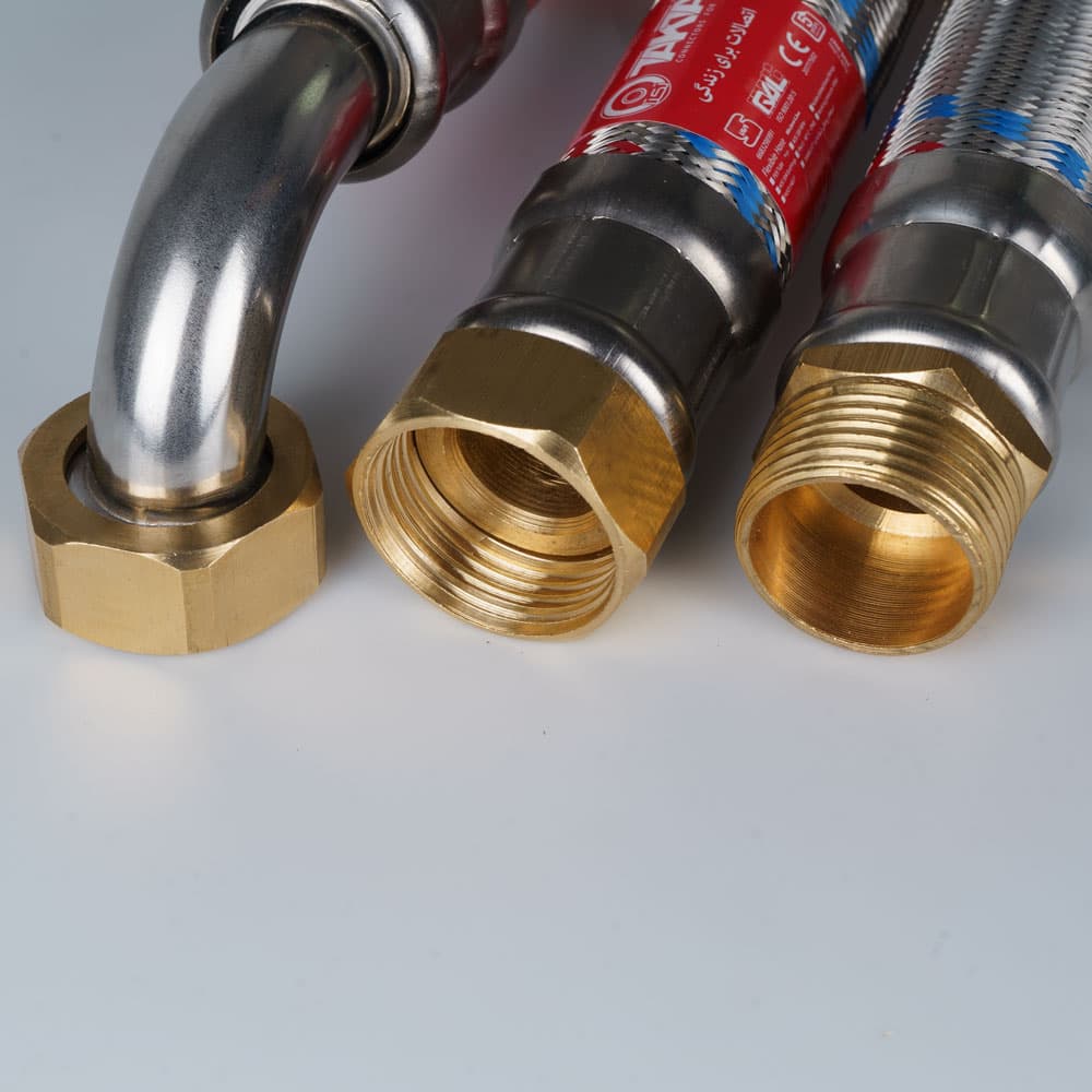 DN25 Braided Stainless Steel Hose — تصویر ۲