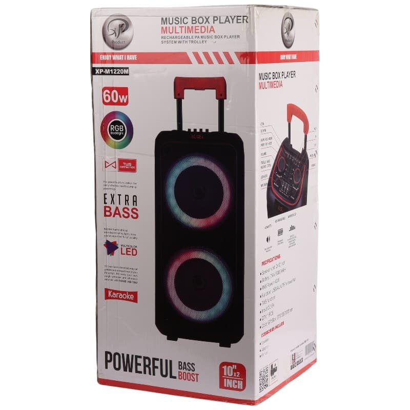 اسپیکر بلوتوثی قابل حمل XP-PRODUCT مدل XP-M1220M — تصویر ۴