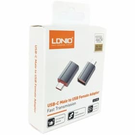 کابل OTG تایپ سی الدینیو مدل LC140 — تصویر ۲