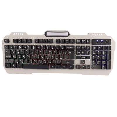 کیبورد RGB سیمی گیمینگ Royal مدل RKG-615