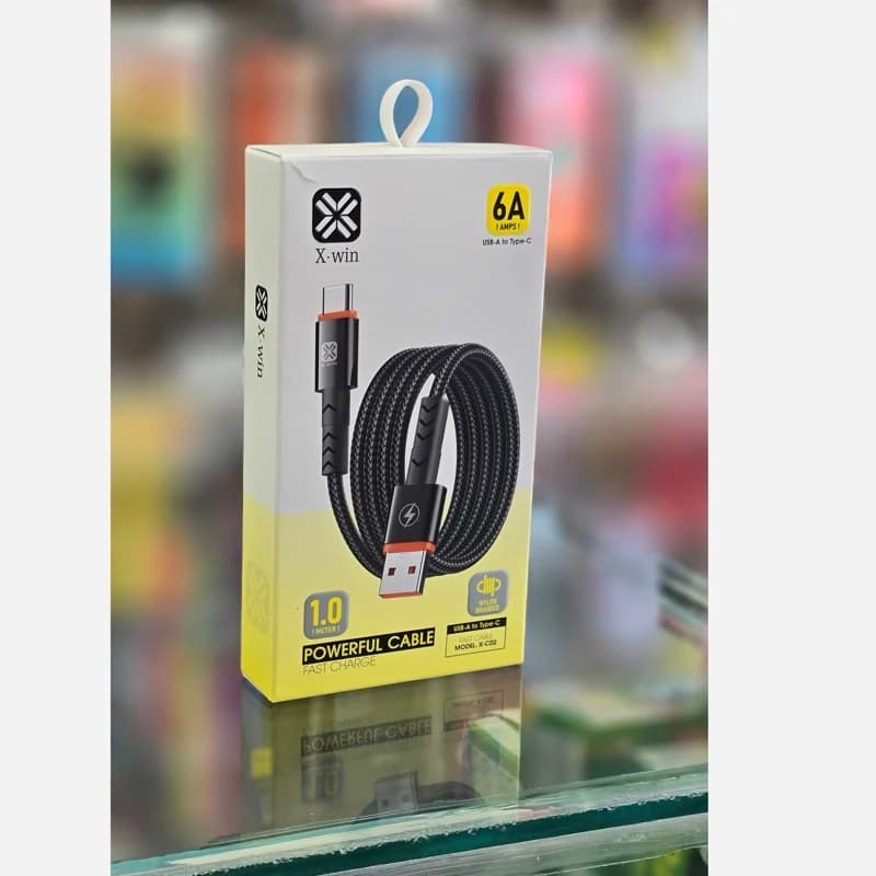 کابل شارژر تایپ سی ایکس وین مدل X-C01