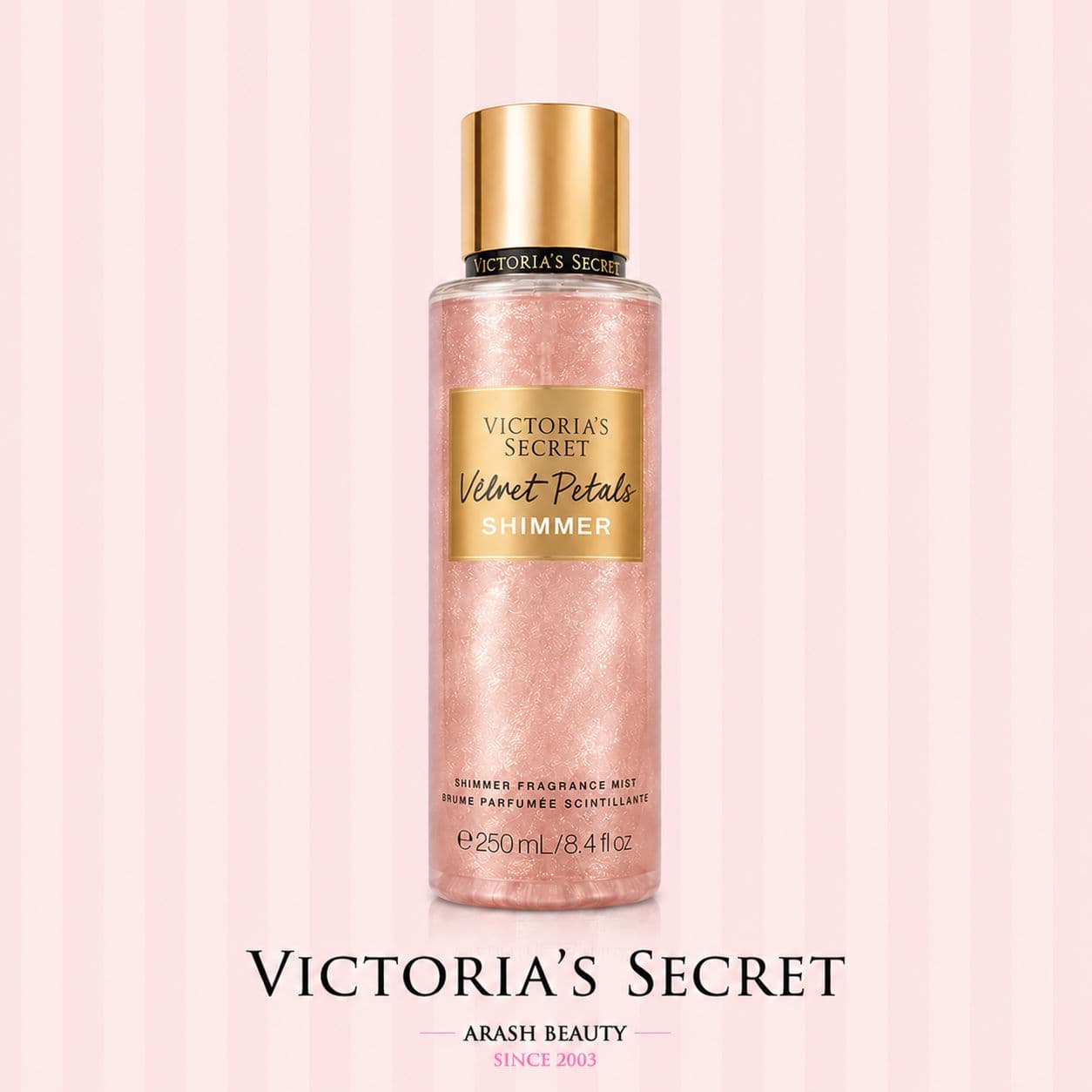 بادی اسپلش ویکتوریا سکرت مدل Velvet Petals Shimmer