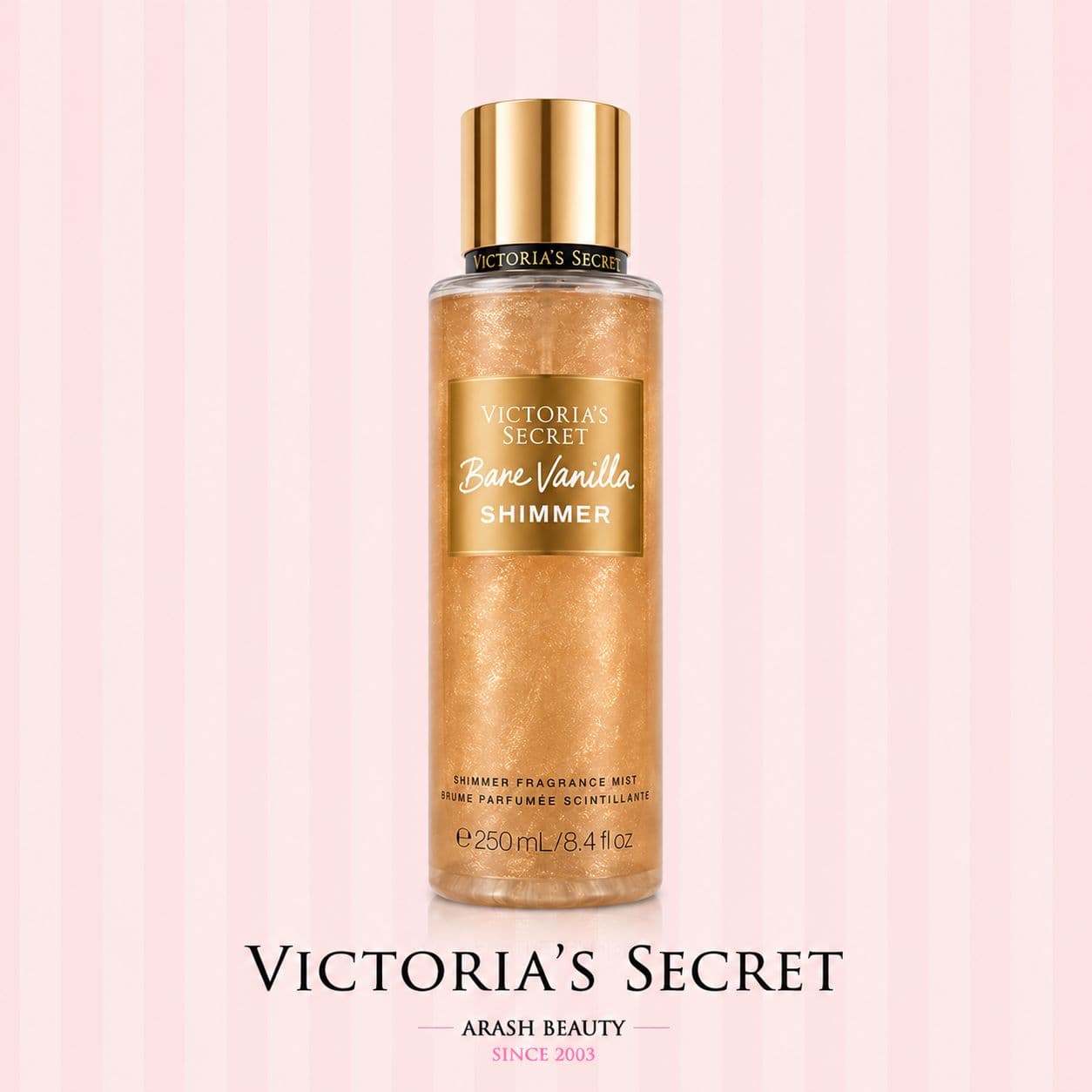بادی اسپلش ویکتوریا سکرت مدل Bare Vanilla Shimmer