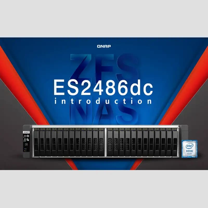 ذخیره ساز QNAP ES2486dc-2142IT-96G
