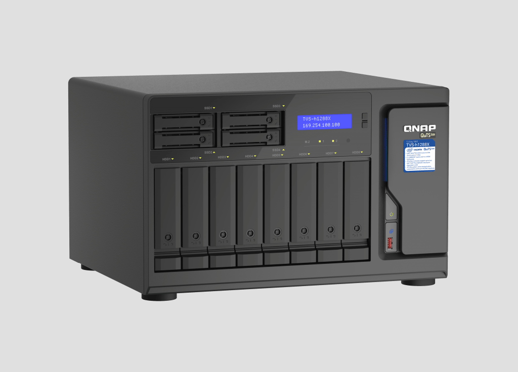 ذخیره ساز QNAP TVS-h1288X-W1250-16G — تصویر ۴