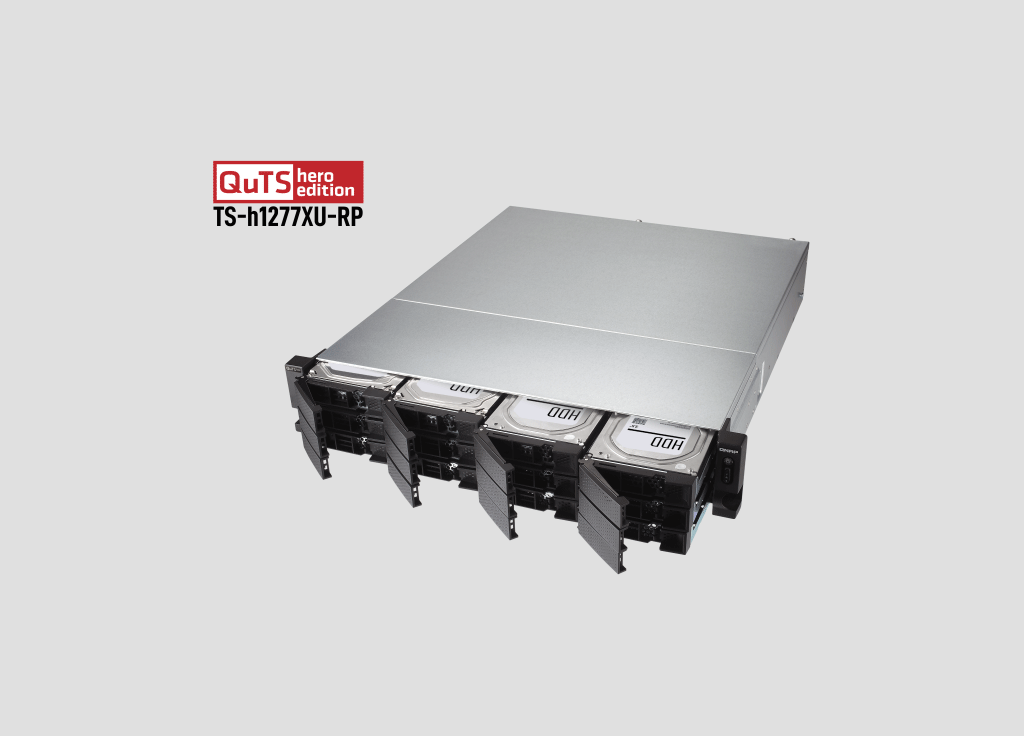 ذخیره ساز QNAP TS-h1277XU-RP-3700X-128G — تصویر ۴