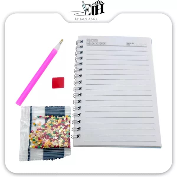 دفترچه الماسی فنری کد 518 دای دیاموند — تصویر ۲