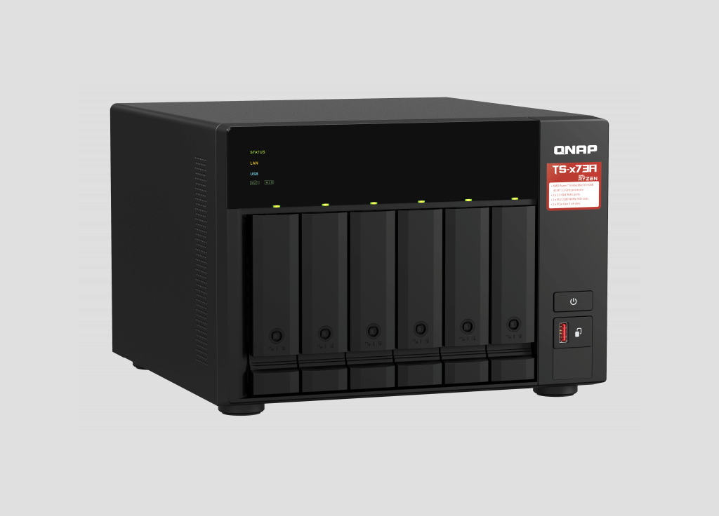 ذخیره ساز QNAP TS-673A-8G — تصویر ۳