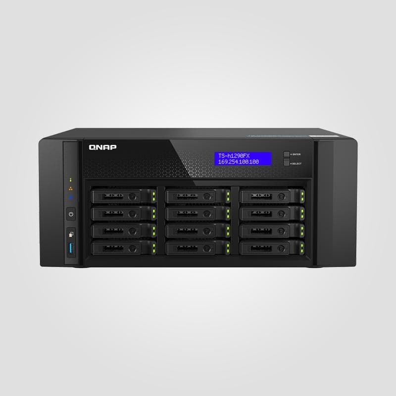 ذخیره ساز کیونپ مدل QNAP TS-h1290FX-7302P-256